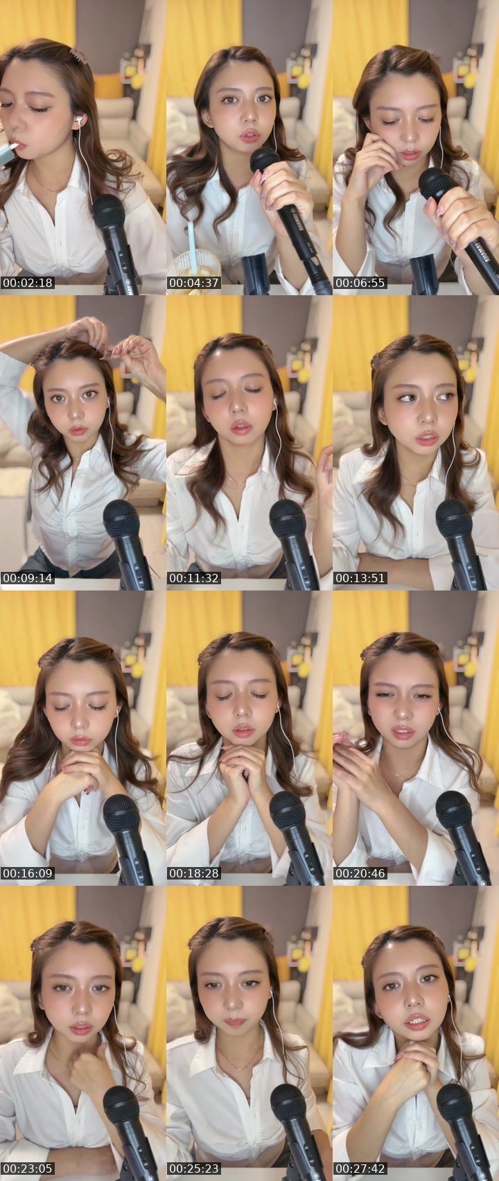 Contact-sheet preview of 🍳りんか🍳21:30頃かにゃ⁇'s MICO Live recording
