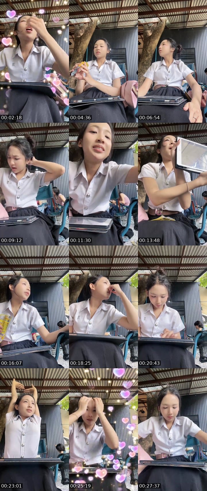 Contact-sheet preview of [🧋] milktea New vj - Unif🧃's MICO Live recording