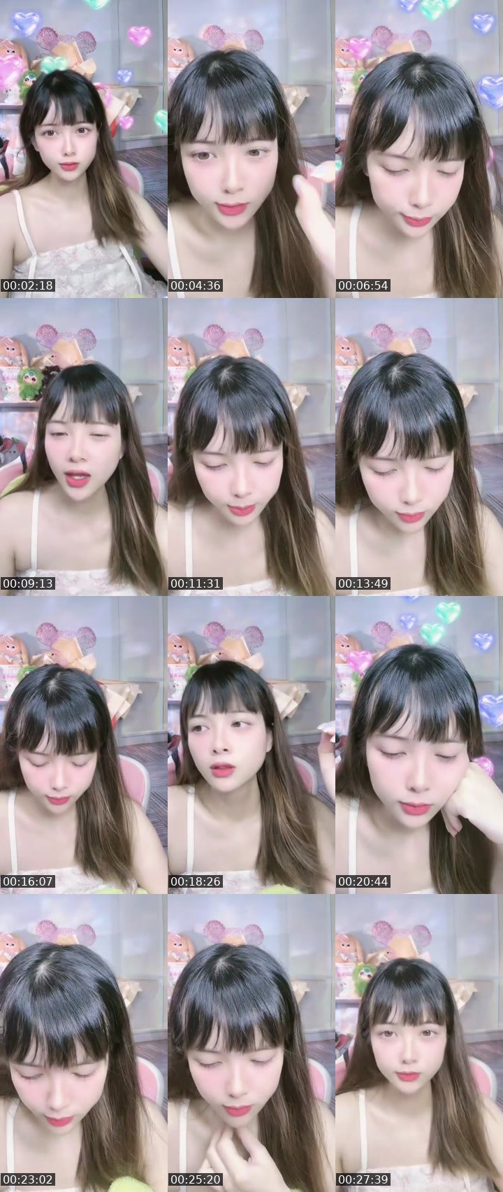 Contact-sheet preview of -13K 🐳 EmNi 🌸🐇's MICO Live recording