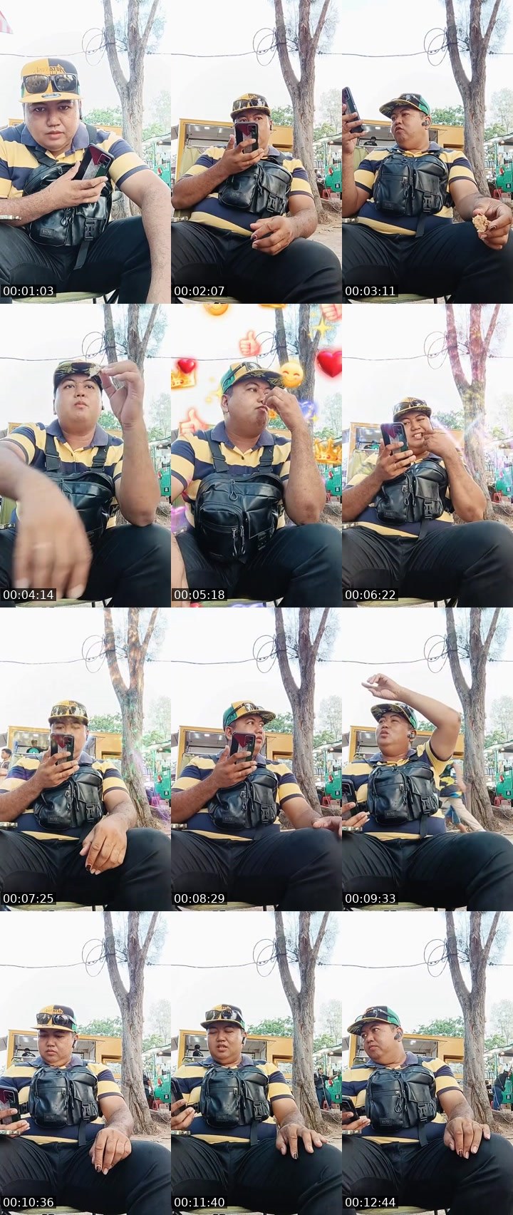 Contact-sheet preview of ᯓ★ ▄︻̷̿┻̿═━一⁩'s MICO Live recording