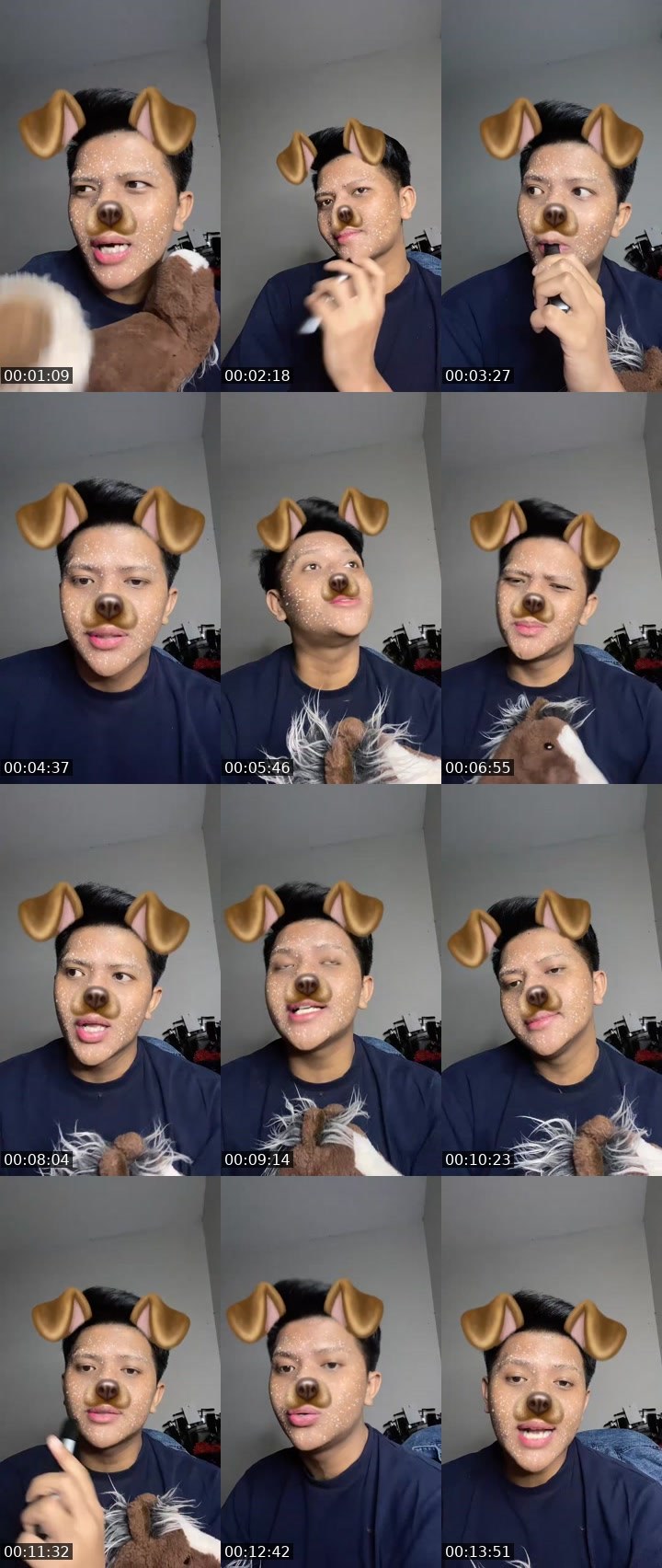 Contact-sheet preview of 🍓🐲🧏🏻‍♂️🥄🏹🔖🪐👶🏻ᴺᶻ's MICO Live recording