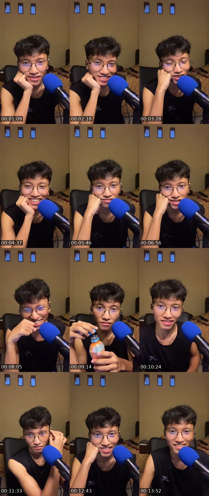 Contact-sheet preview of ᵏ𝓏 Baim 🎙️ˢᶜ's MICO Live recording
