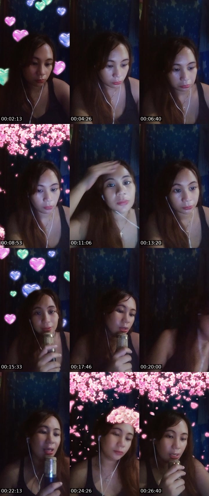 Contact-sheet preview of spicey❤️🌺🪷's MICO Live recording