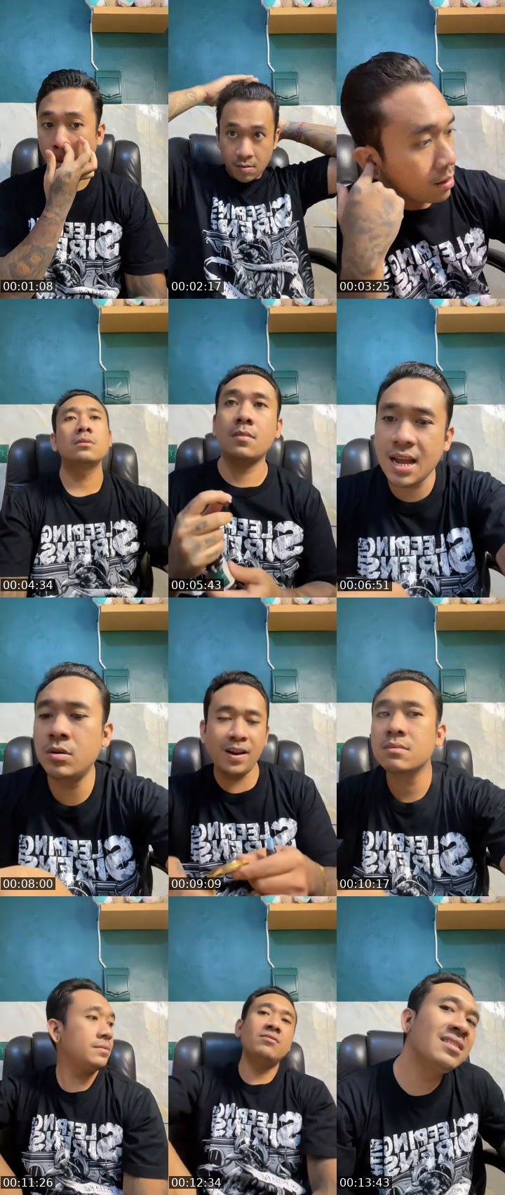 Contact-sheet preview of ɢᴛᴀ🥷 ICAL LUBIS's MICO Live recording