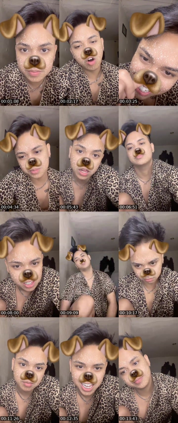 Contact-sheet preview of 🐯ᴄʜᴀɴᴅʜᴏɪᴇᴹᴱᴬᵂ 🥀 😈 💅🏻's MICO Live recording