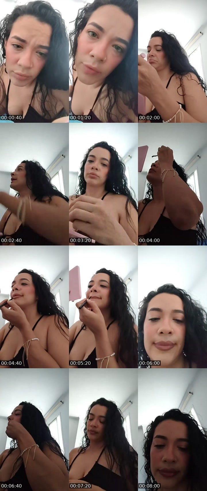 Contact-sheet preview of 900k 🥹😂 Dulce Miel🍯⃤'s MICO Live recording