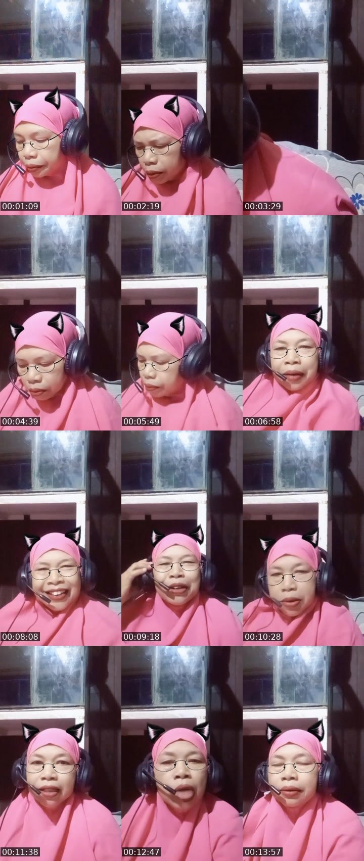 Contact-sheet preview of 🎠🧊Bunang°ᴹᴳᴿ's MICO Live recording