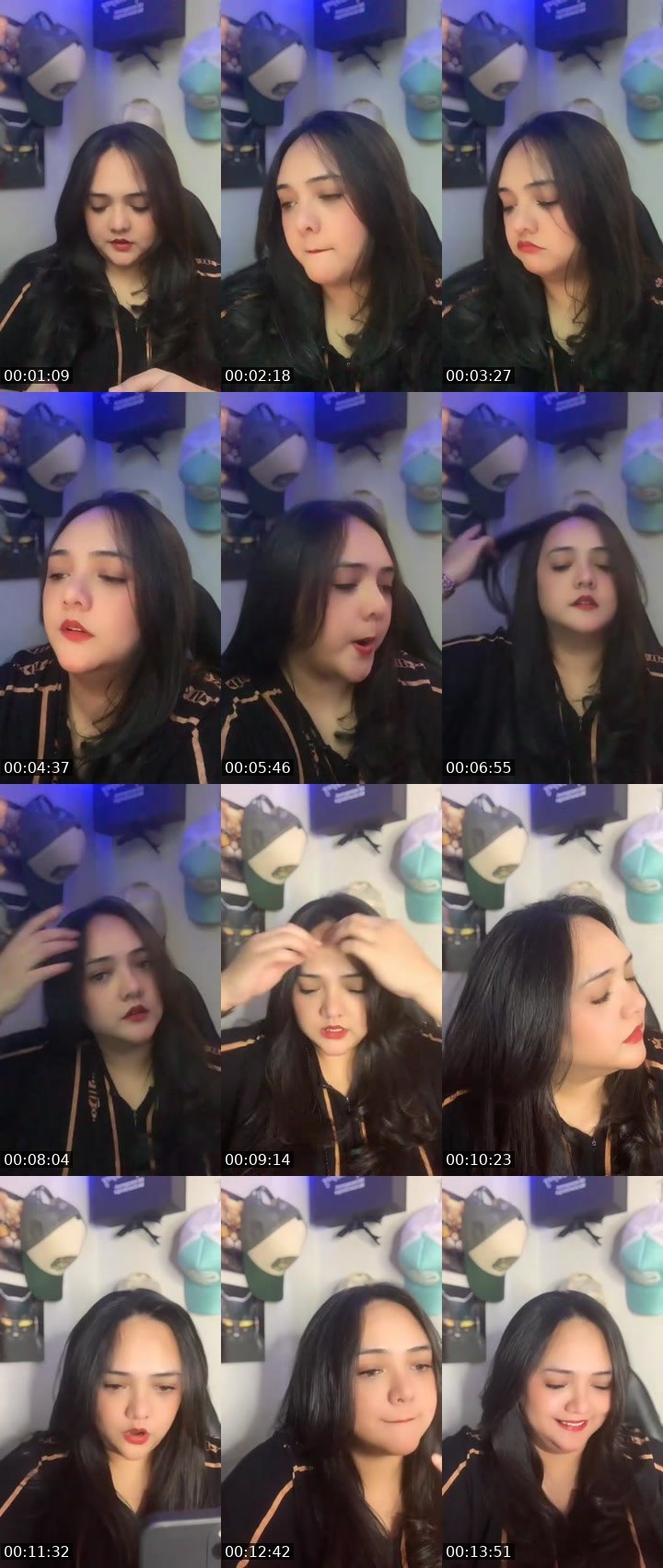 Contact-sheet preview of ᴴᴰ Tia 🧁's MICO Live recording