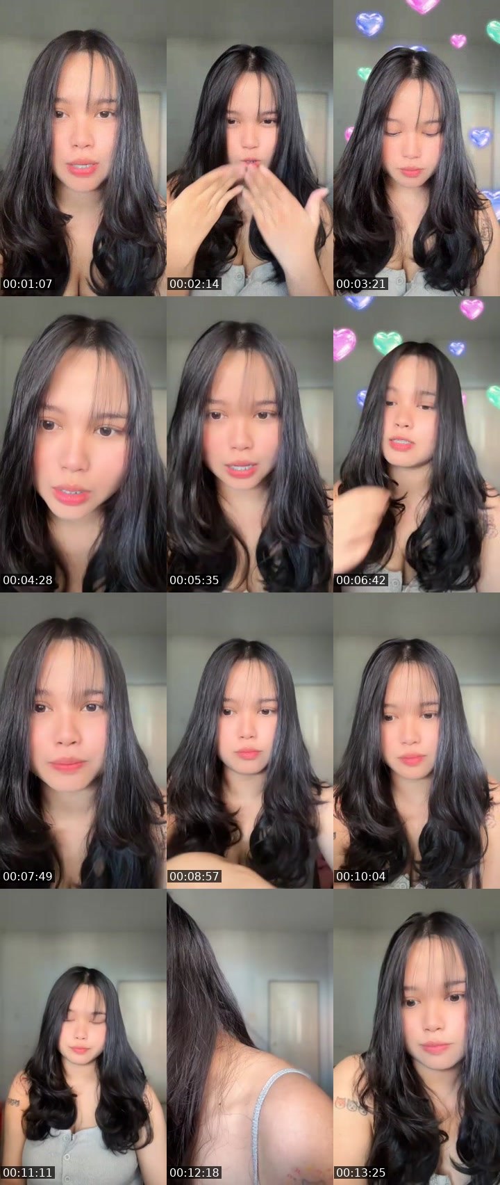 Contact-sheet preview of [BRB new vj] แพรวโกะ🐻‍❄️'s MICO Live recording