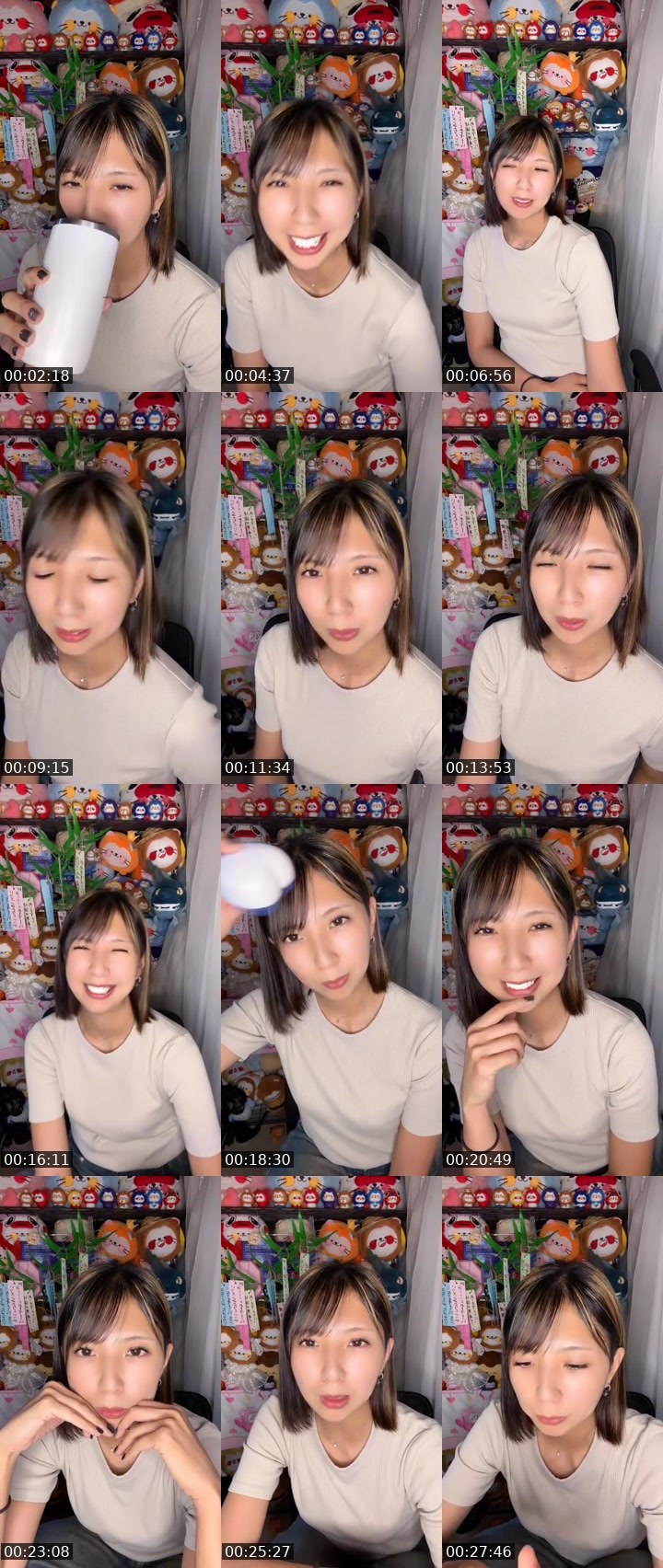 Contact-sheet preview of えな‪ごり🦍🍌's MICO Live recording