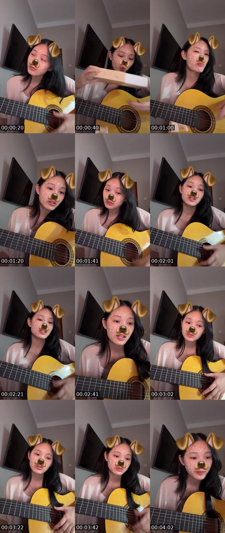 Contact-sheet preview of 💅🏻Hailey ⁴⁰⁴'s MICO Live recording