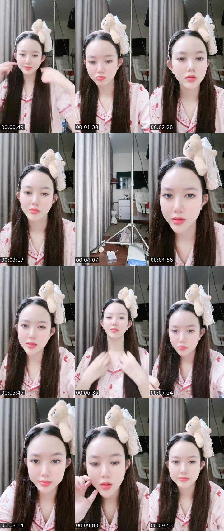 Contact-sheet preview of 💋Huyềnbaby💋's MICO Live recording