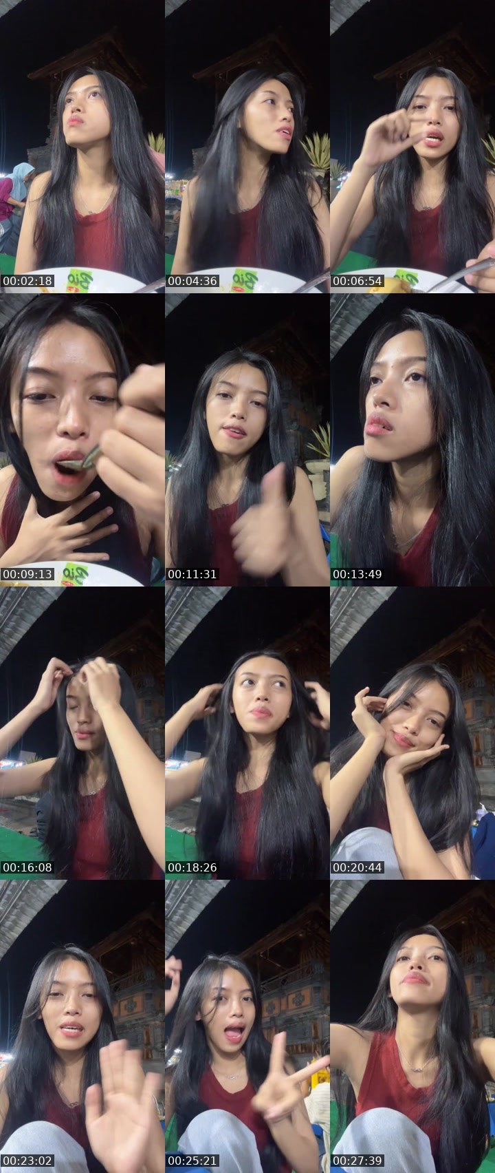 Contact-sheet preview of sasyaᴰᴼᶻᴱ's MICO Live recording