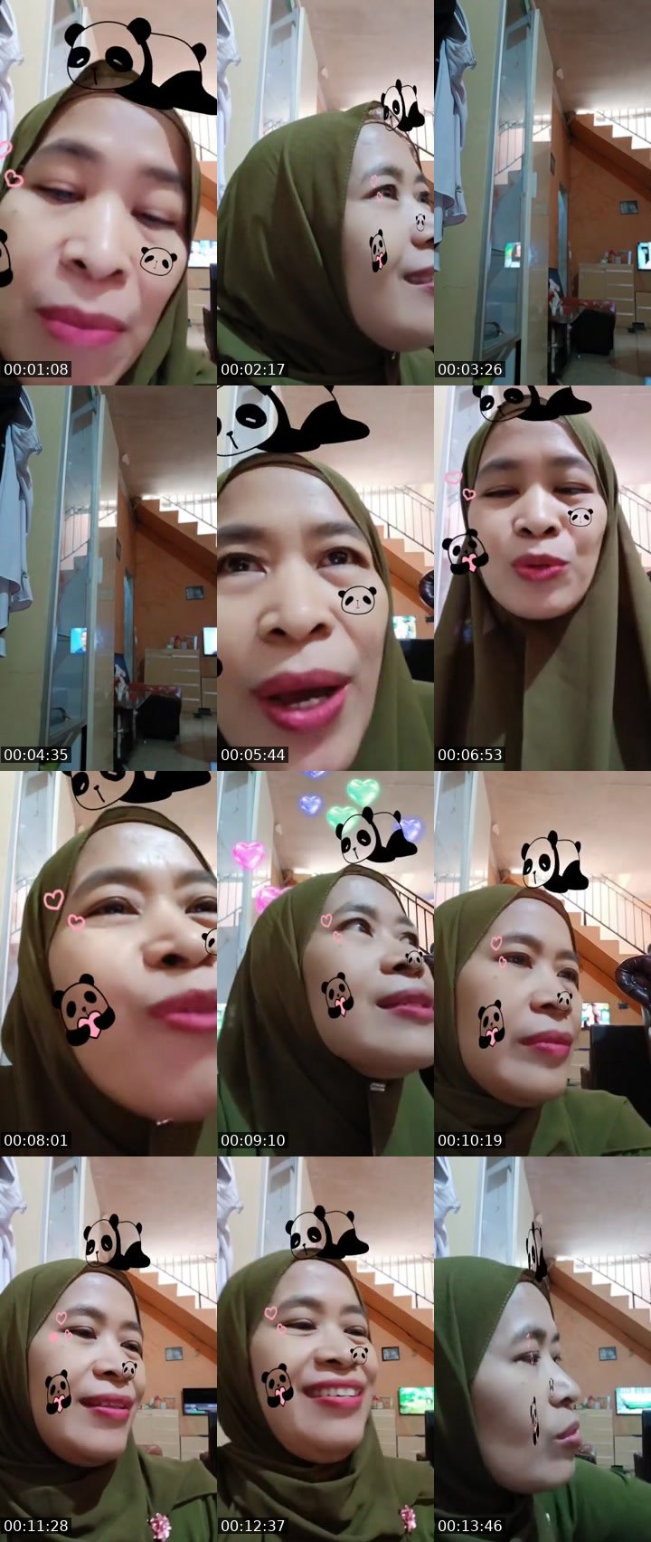 Contact-sheet preview of ༄.° 🥝Ma'Elisᴱᴸᴵᵀᴱ🏹💋👶🏻's MICO Live recording