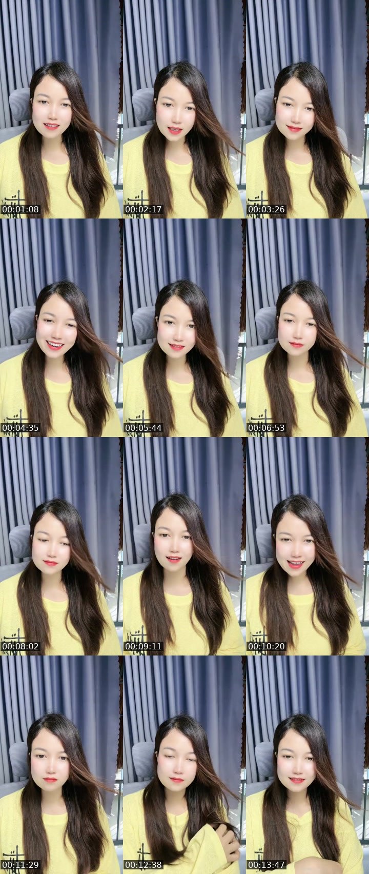 Contact-sheet preview of [🧸] Bé Nga🎀's MICO Live recording