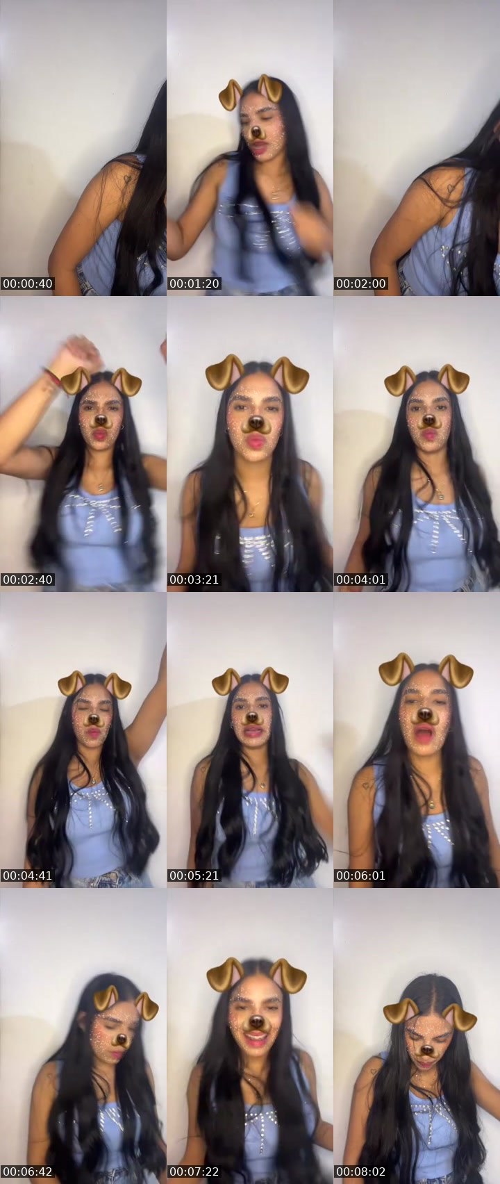 Contact-sheet preview of 💠Lari👸🏽💋🐐's MICO Live recording