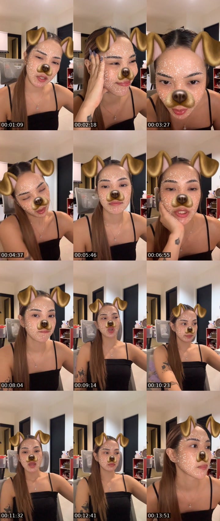 Contact-sheet preview of 🗡️Chloe•SWORD's MICO Live recording