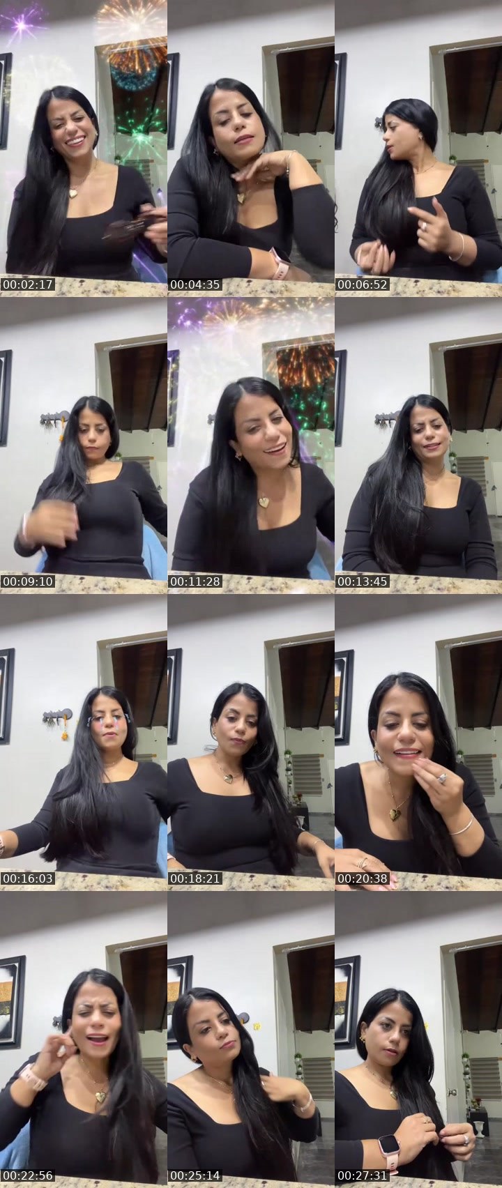 Contact-sheet preview of 🦋ᷡ Nay🐎🍀🥕🐻🏋🏻‍♀️🚀's MICO Live recording