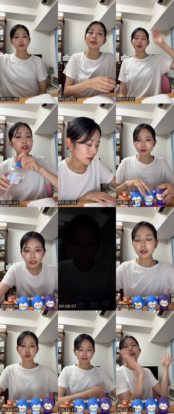 Contact-sheet preview of すみれ🐱🌻's MICO Live recording