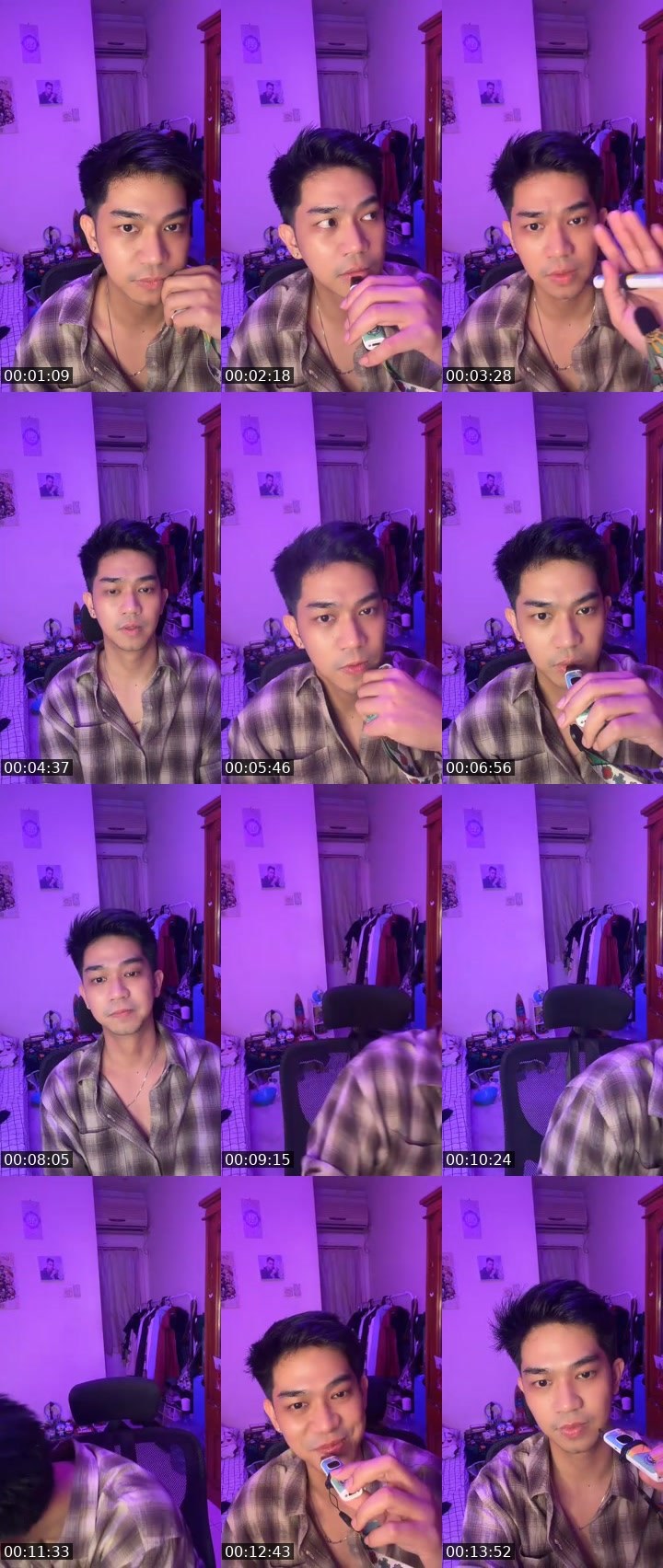 Contact-sheet preview of Eyilᴳᴸᴬᴹᴼᵁᴿ's MICO Live recording