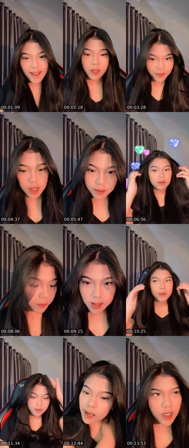 Contact-sheet preview of 🫦 ᴀᴇʏɴɪᴄᴀ🦋 ᴺᵒᶻᵃ's MICO Live recording