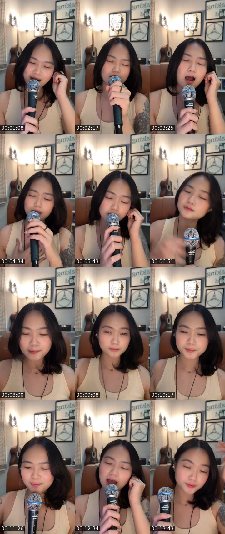 Contact-sheet preview of chelle's MICO Live recording