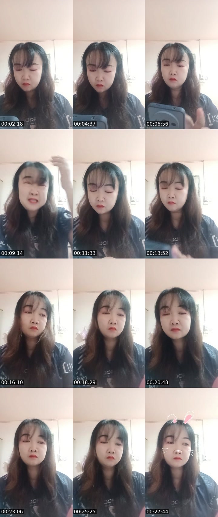 Contact-sheet preview of 🕊️ᴀʟɪɴᴀ🌜ตัวยุ่ง⍣'s MICO Live recording