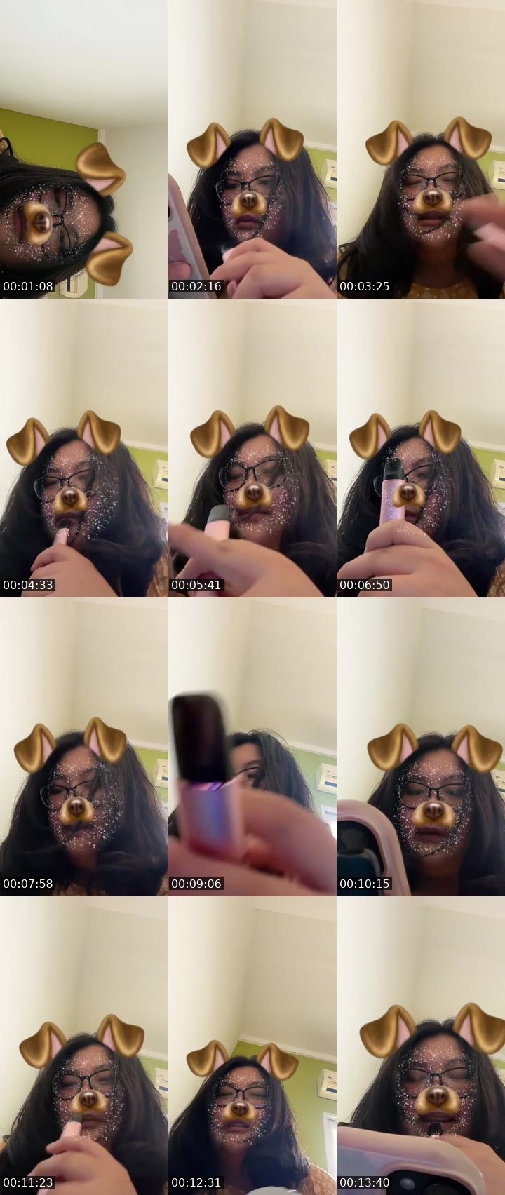 Contact-sheet preview of ᶜʳᵒʷ cindybaby ᴳ⁶ 🦌🪿🧼's MICO Live recording