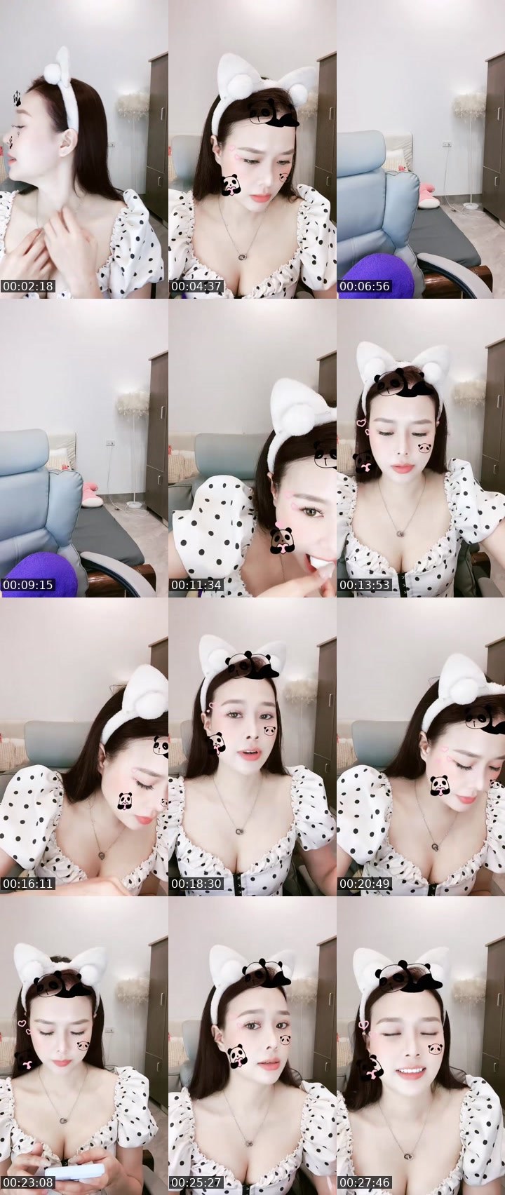 Contact-sheet preview of 💫 Hừn Pinky 🎀🍀's MICO Live recording