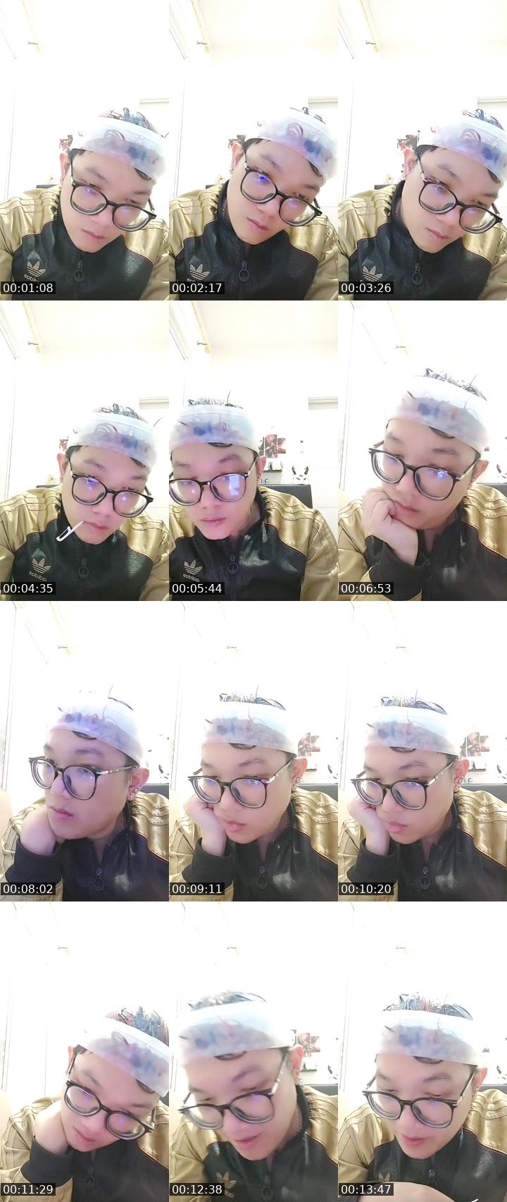 Contact-sheet preview of ヅBunny NEST🤣🦈$🌭🌧🕵🏻‍♂🐰's MICO Live recording