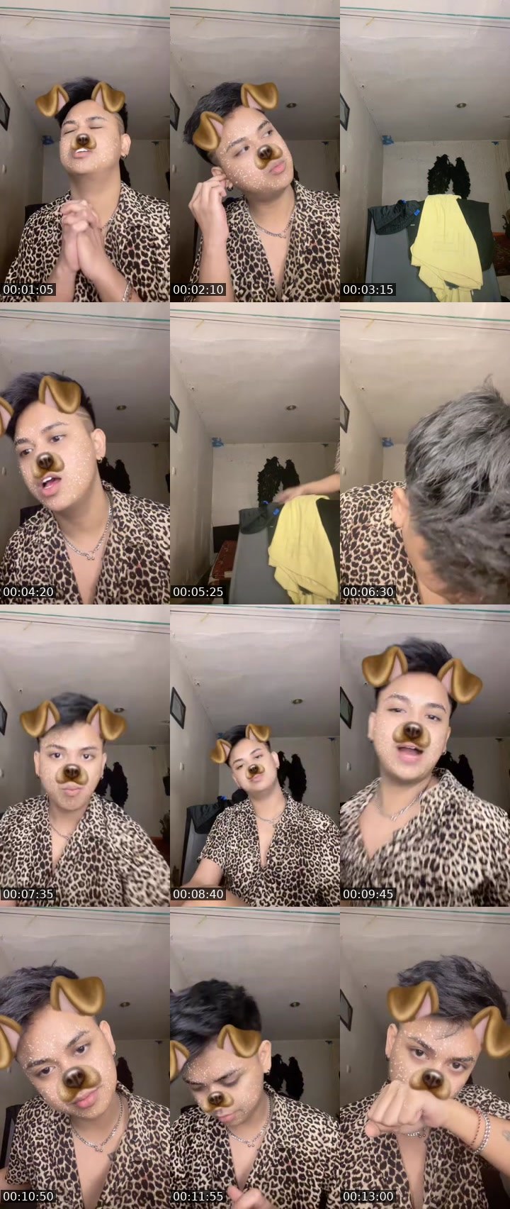 Contact-sheet preview of 🐯ᴄʜᴀɴᴅʜᴏɪᴇᴹᴱᴬᵂ 🥀 😈 💅🏻's MICO Live recording