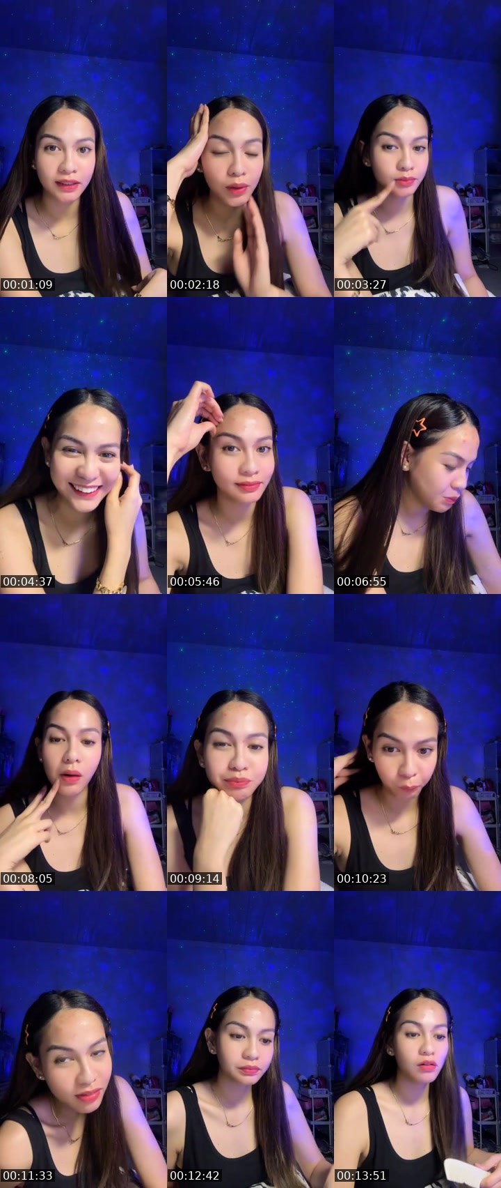 Contact-sheet preview of 🌠MARY. NOVA 🌙's MICO Live recording