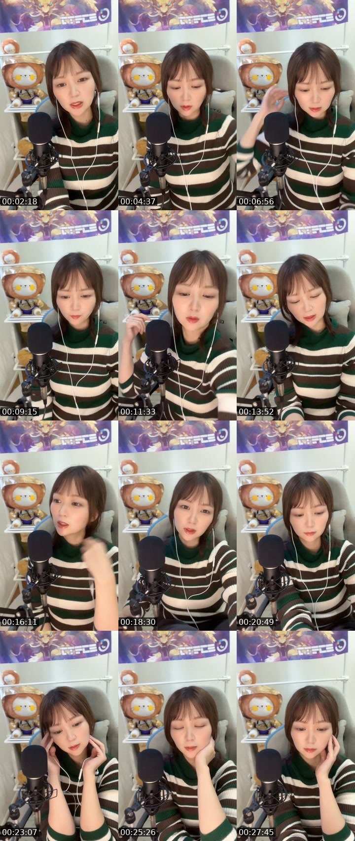 Contact-sheet preview of うにいくら🦓🥝's MICO Live recording