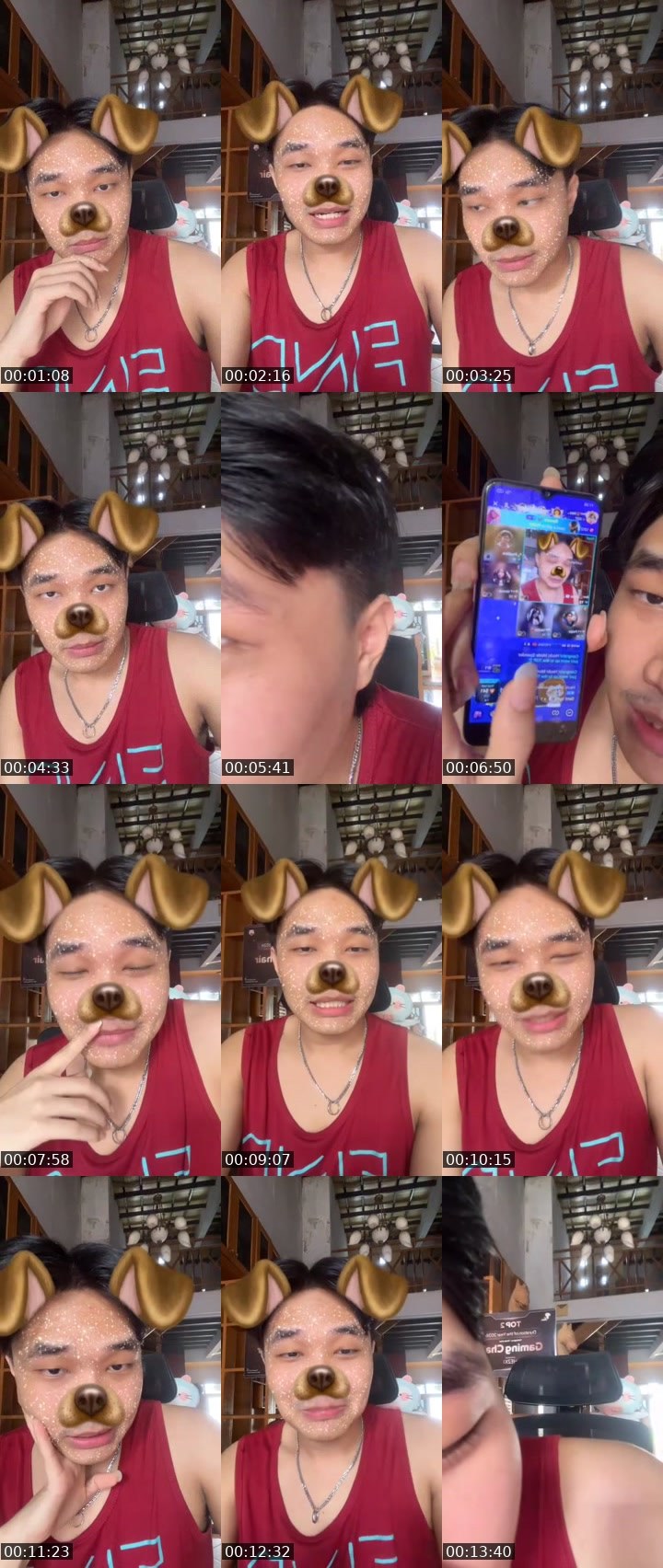 Contact-sheet preview of ᴮᵉᵃʳ🐻Hezki 🐻‍❄️🍳's MICO Live recording