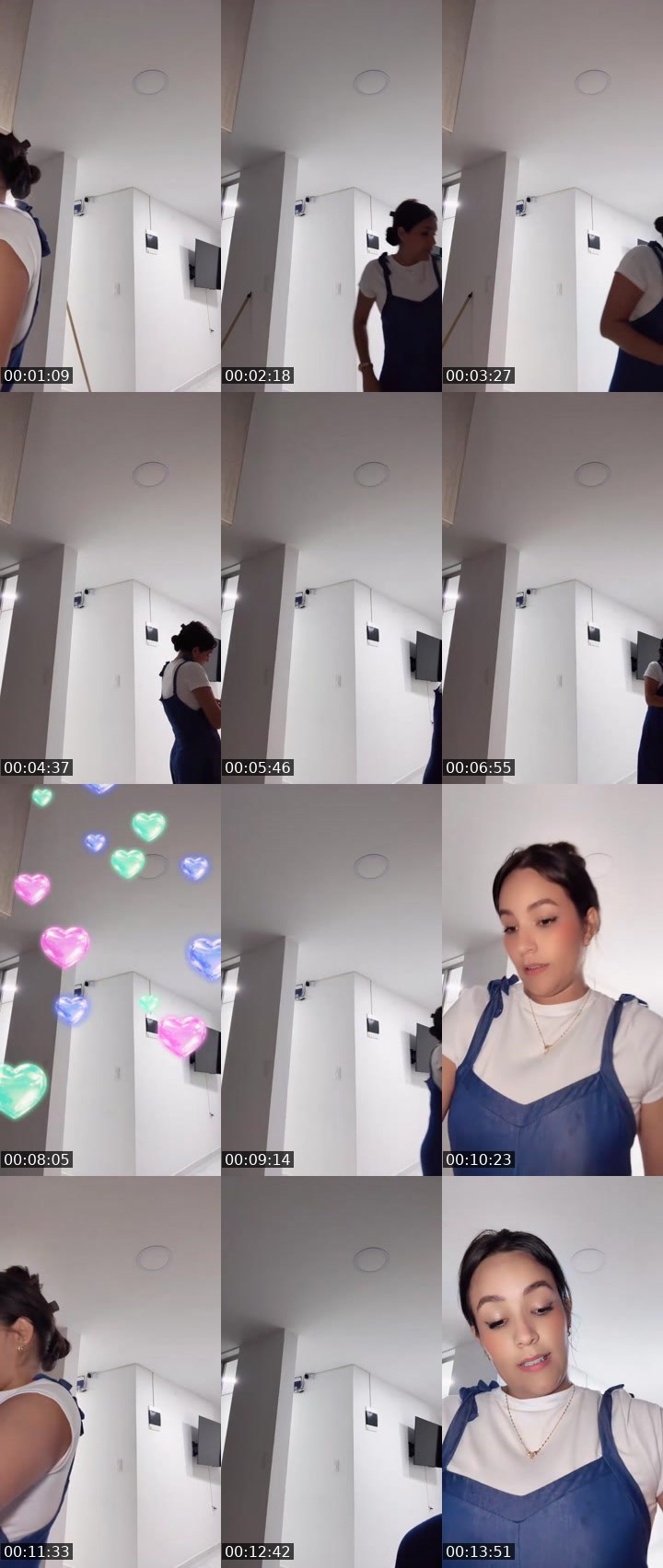 Contact-sheet preview of 300k🐝🖤THALÍA ᶠ⁵⁰⁴🧸🍄's MICO Live recording