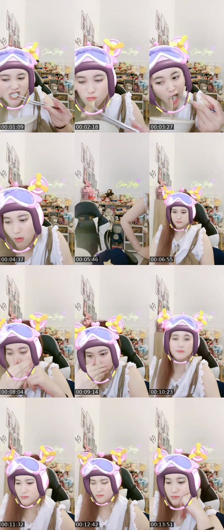 Contact-sheet preview of Châm Boé 🌸🍀's MICO Live recording