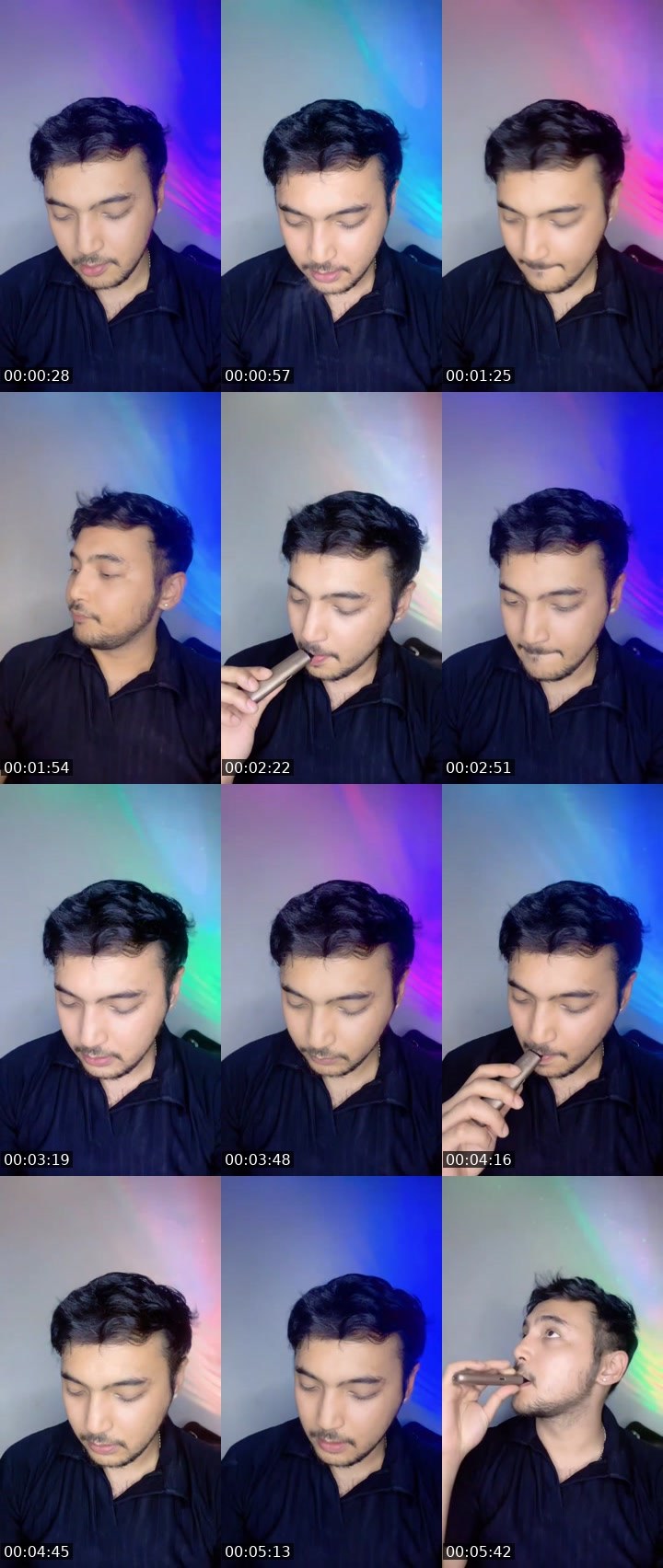 Contact-sheet preview of 👑¹⁹⁺ᴅᴏᴍɪ ᴏꜰ ʜᴇʟʟᴺᵒᶻᵃ's MICO Live recording