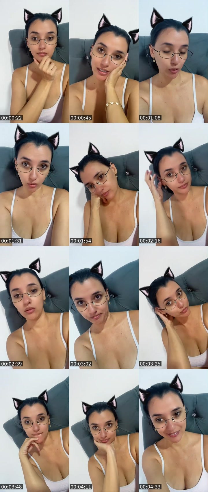 Contact-sheet preview of 𝓢ᴮ🔱CͨL̽AͣUͧ🪼🫦's MICO Live recording