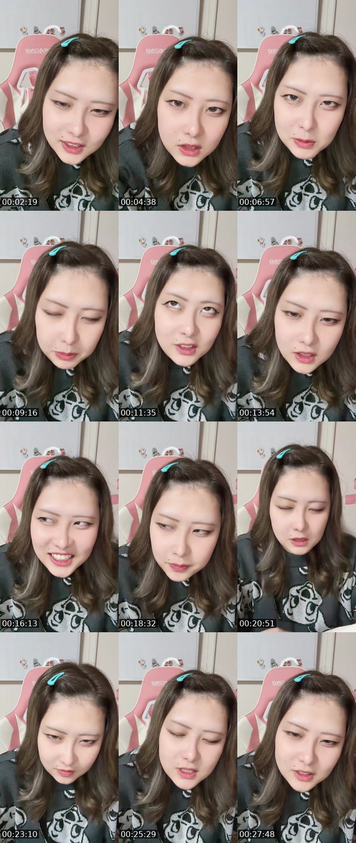 Contact-sheet preview of ゆら🐶🌭's MICO Live recording