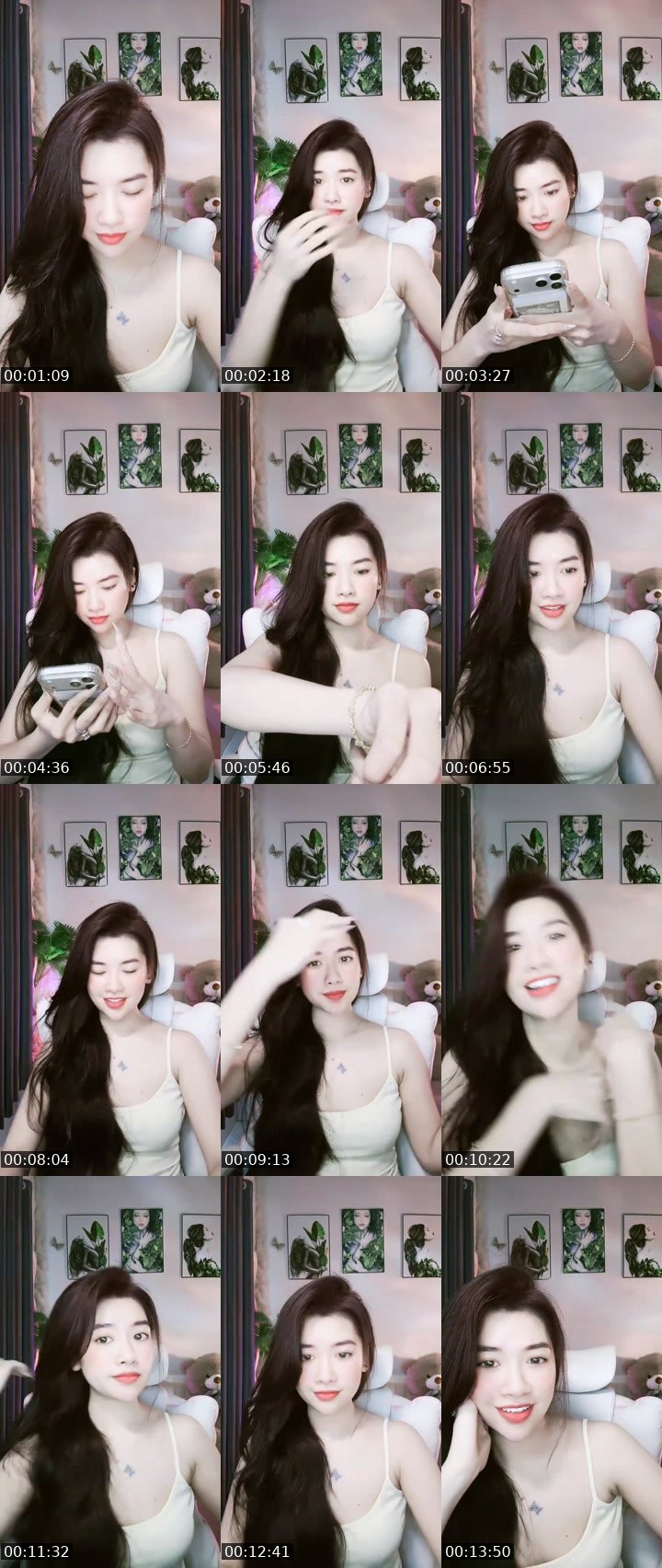 Contact-sheet preview of |⚡️|𝐇.𝐓𝐫𝐚𝐧g🤍🎋's MICO Live recording