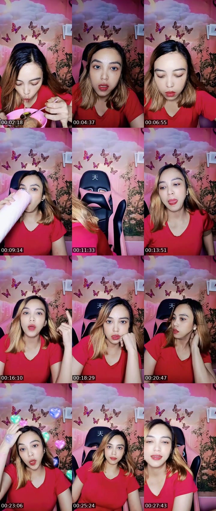 Contact-sheet preview of ✧ZE5 P!NK!ˢʰᵉᵉⁿ💖's MICO Live recording