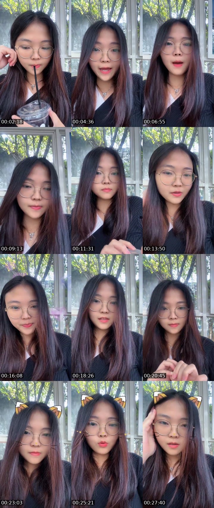 Contact-sheet preview of 2ᶜᵐ 📏Shanwoo's MICO Live recording