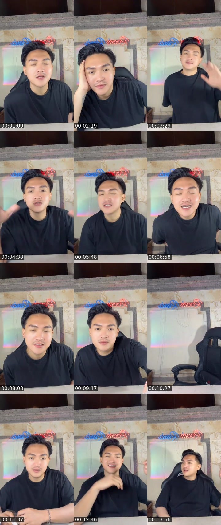 Contact-sheet preview of Rexaᴳᴸᴬᴹᴼᵁᴿ🔖's MICO Live recording
