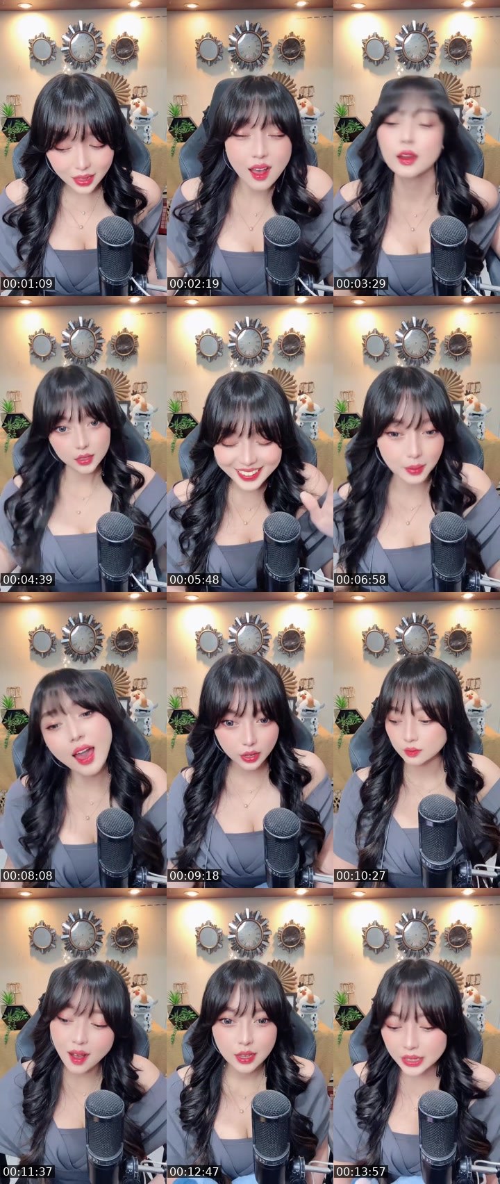 Contact-sheet preview of ᴮcᴺWONDERWOMAN's MICO Live recording