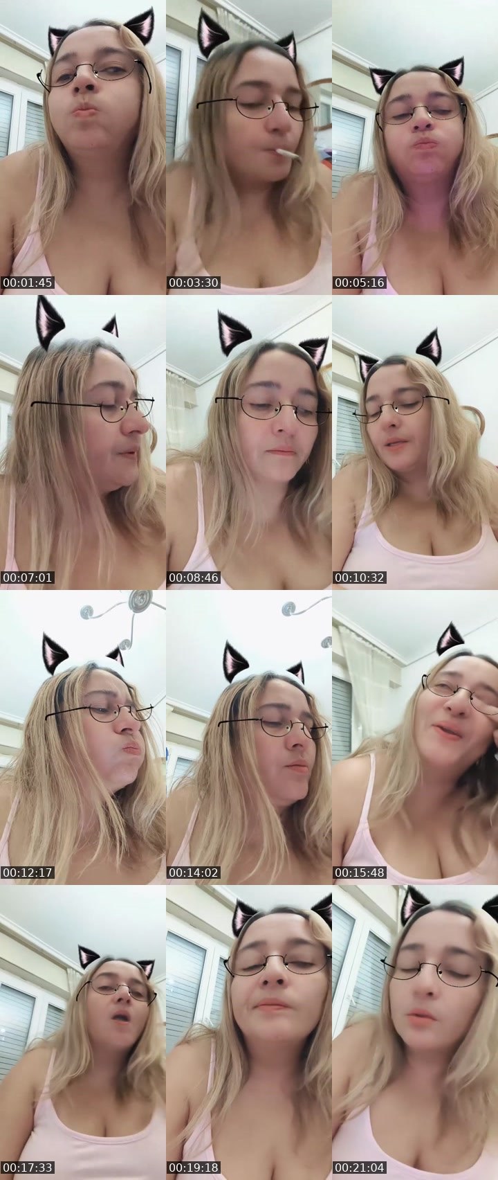 Contact-sheet preview of 🖕ꨄ🐰⚡ⷩqǝqǝsᴉʇɐ🐶🥃🎮🇧🇷👑ᴳ's MICO Live recording