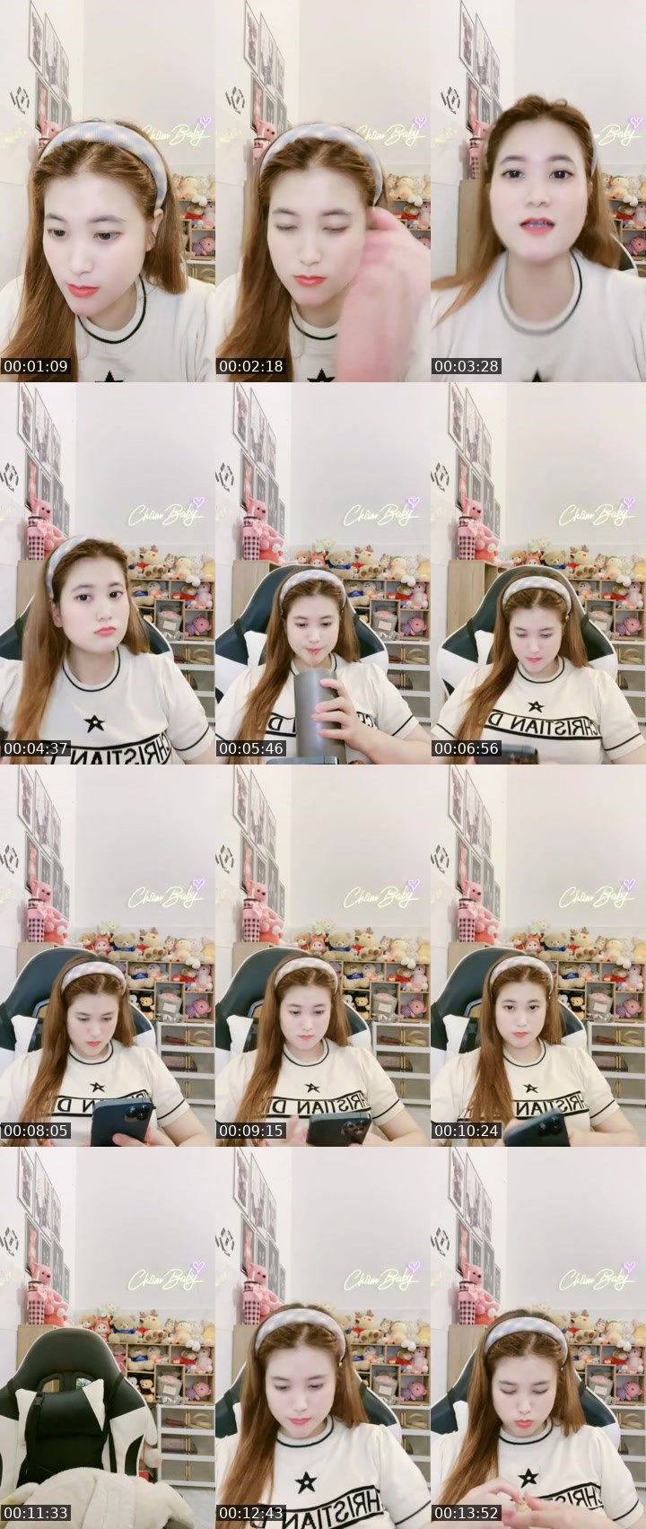Contact-sheet preview of Châm Boé 🌸's MICO Live recording