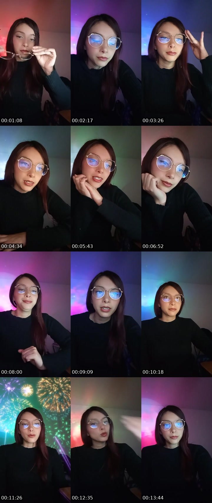 Contact-sheet preview of 🐈ͨ🏵ℂ𝕝𝕒𝕦𝔈ᵡ💝ᴱ's MICO Live recording