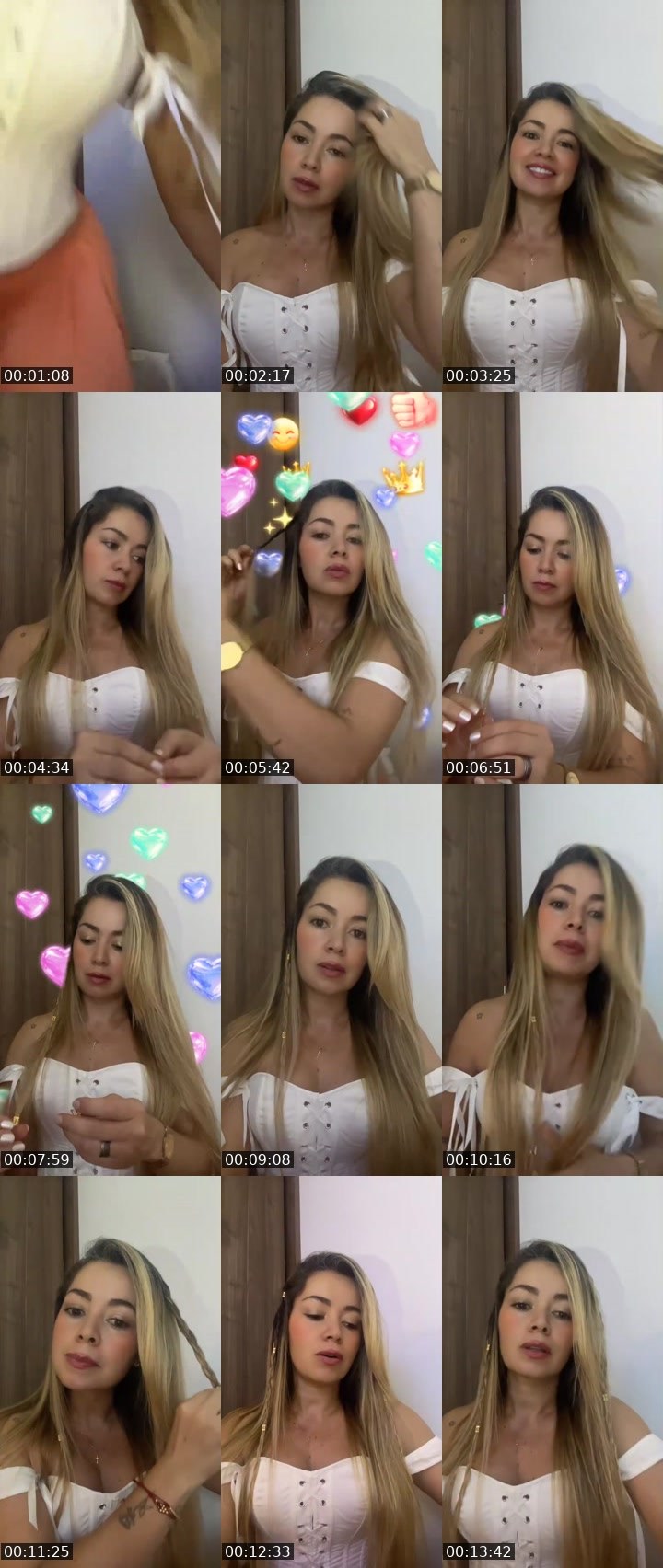 Contact-sheet preview of ❤️ KAROL🌙ᶠ⁵⁰⁴'s MICO Live recording