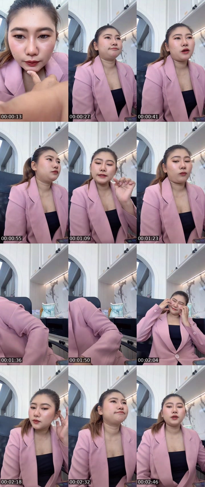 Contact-sheet preview of [Pink🦩] New VJ Yammii's MICO Live recording