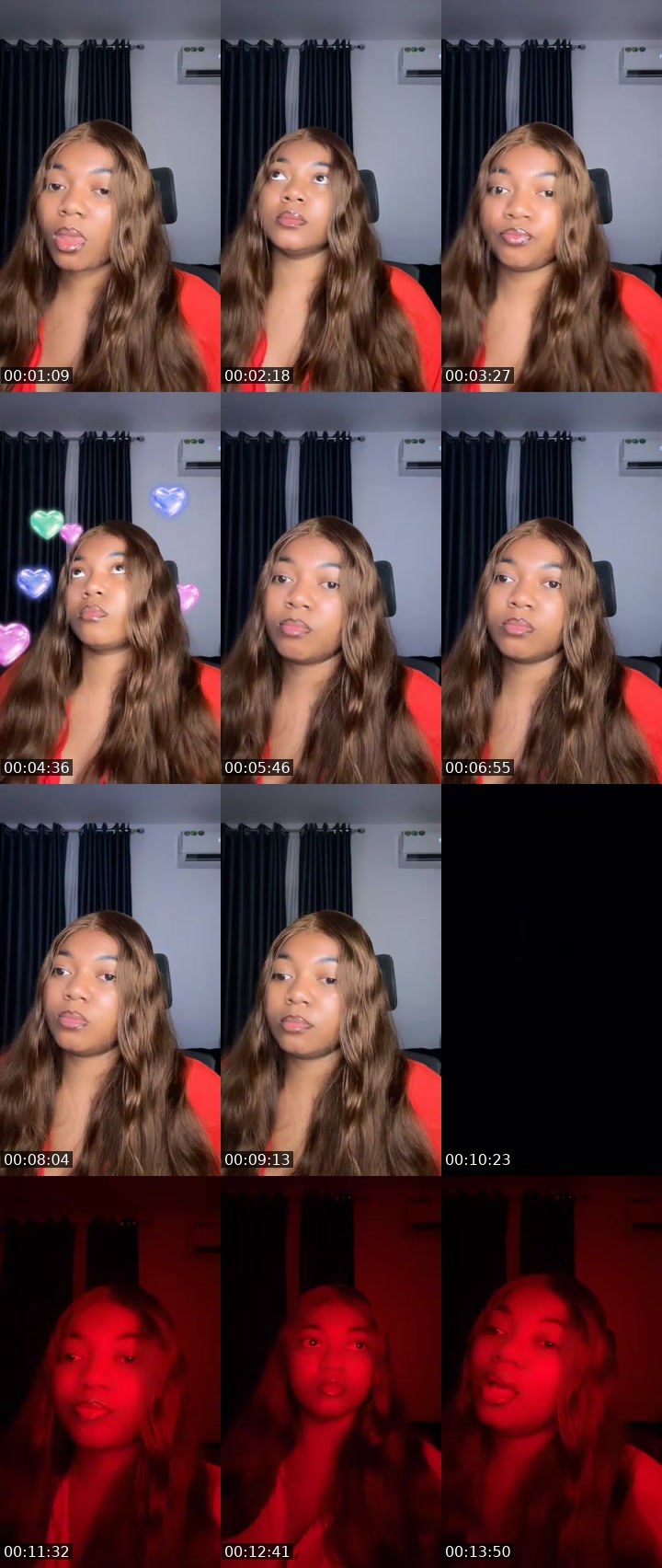 Contact-sheet preview of 💰🆙🦅👑 Zinny✨Presh ⚔️'s MICO Live recording